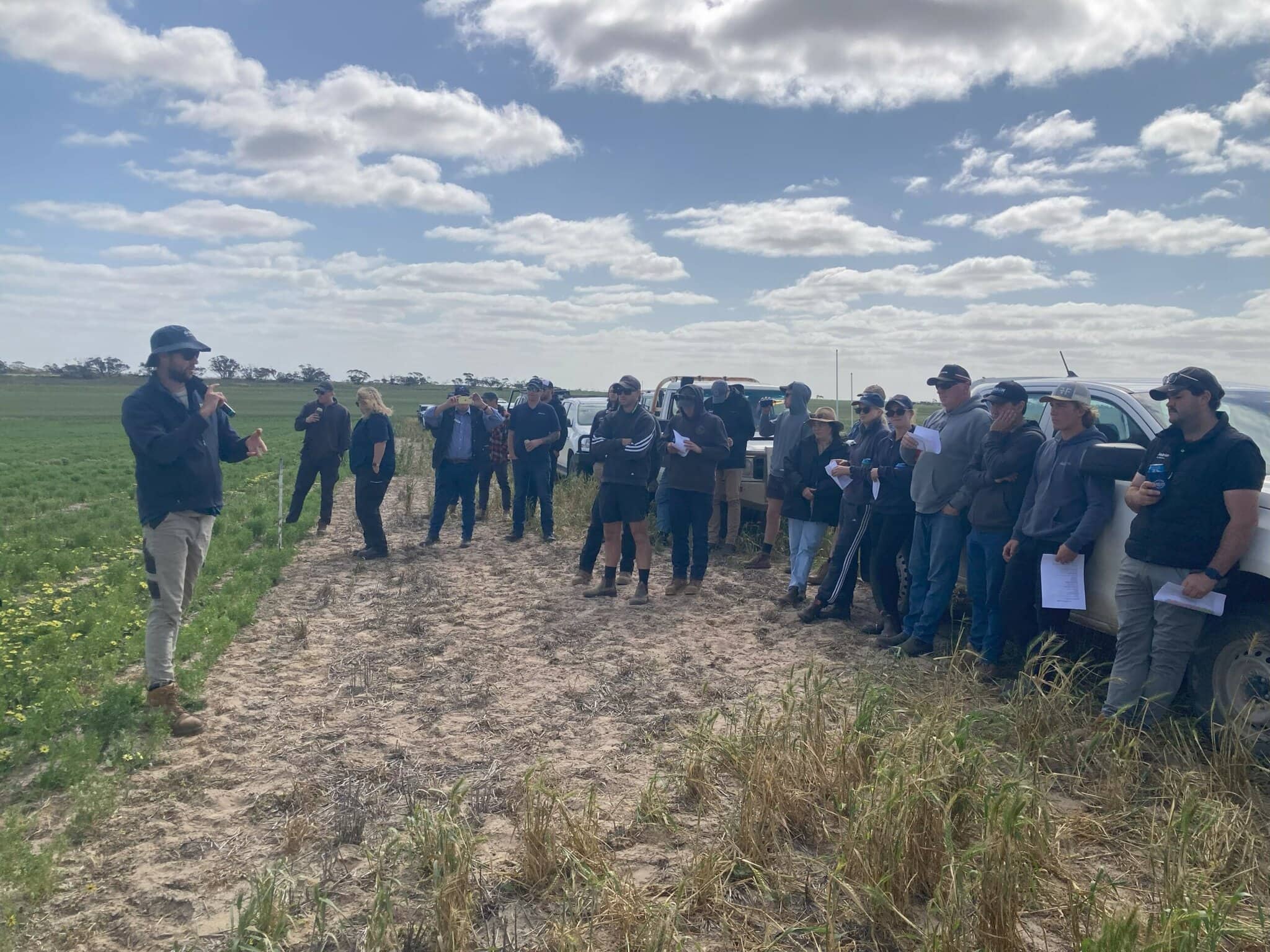 Jake Presenting Lentils On Challenging Soils Rudall