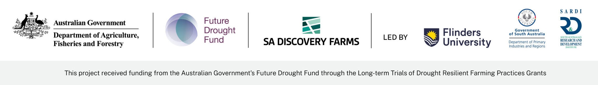 SA Discovery Farms Logo Strip FU SARDI RGB